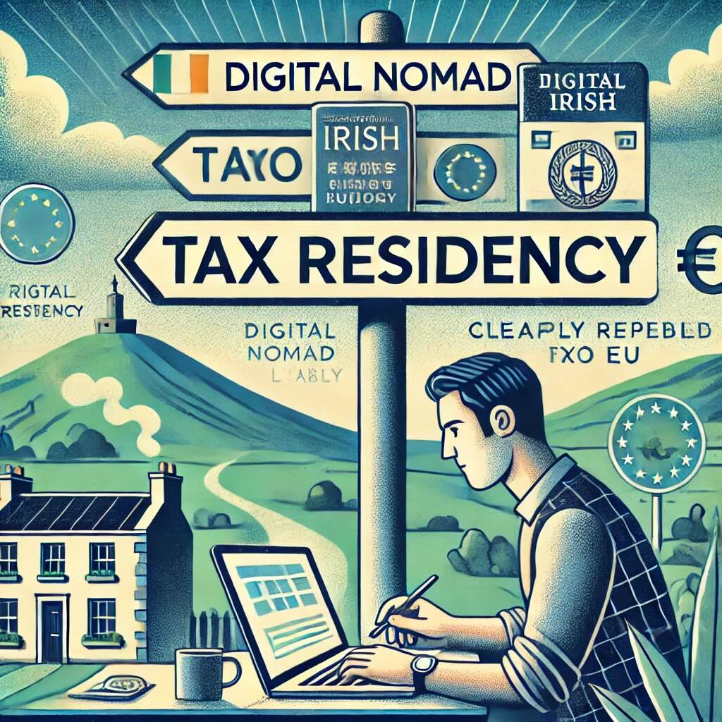tax residency in ireland for digital nomads