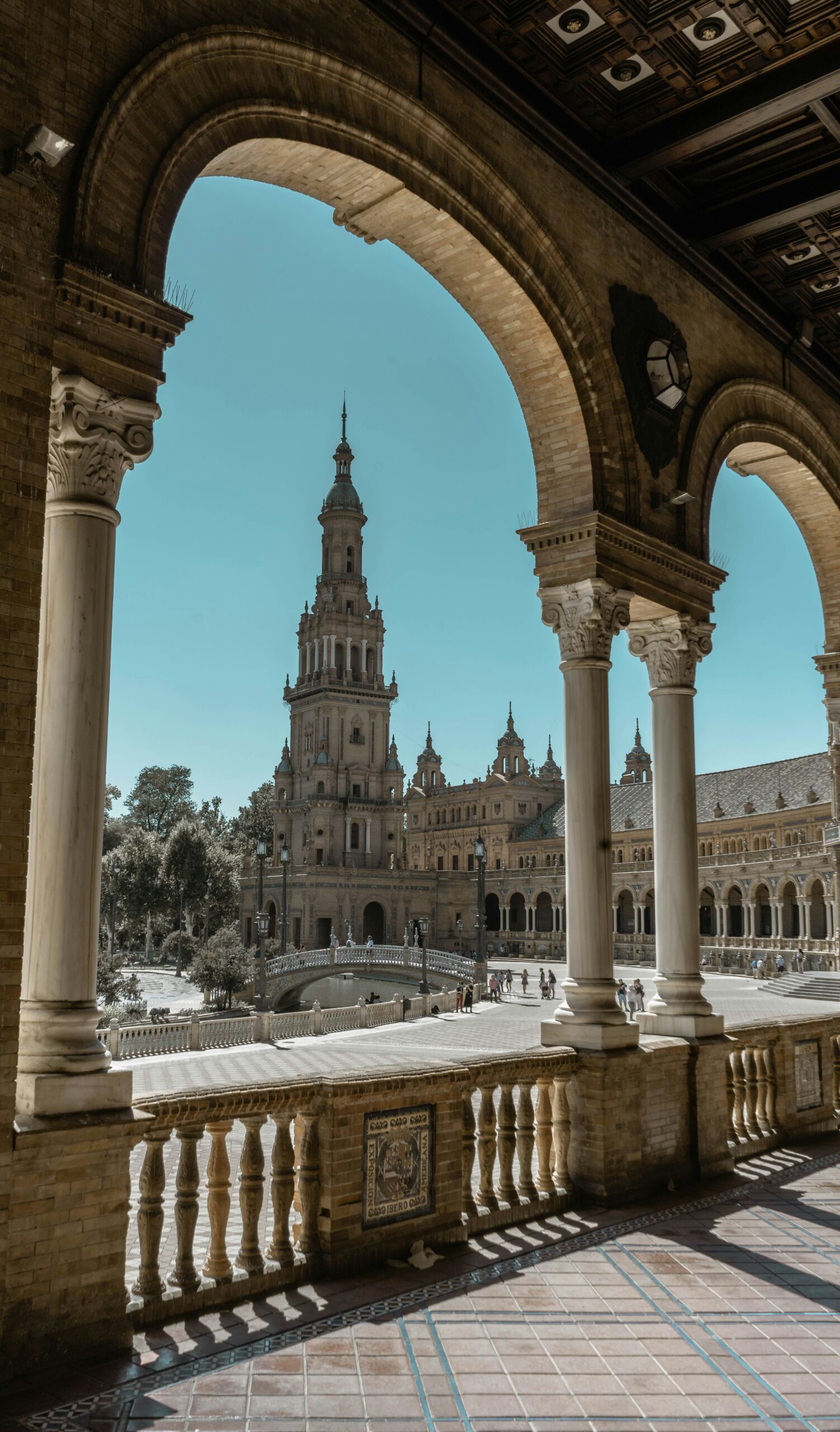 Plaza de Espana in Sevilla, Spain