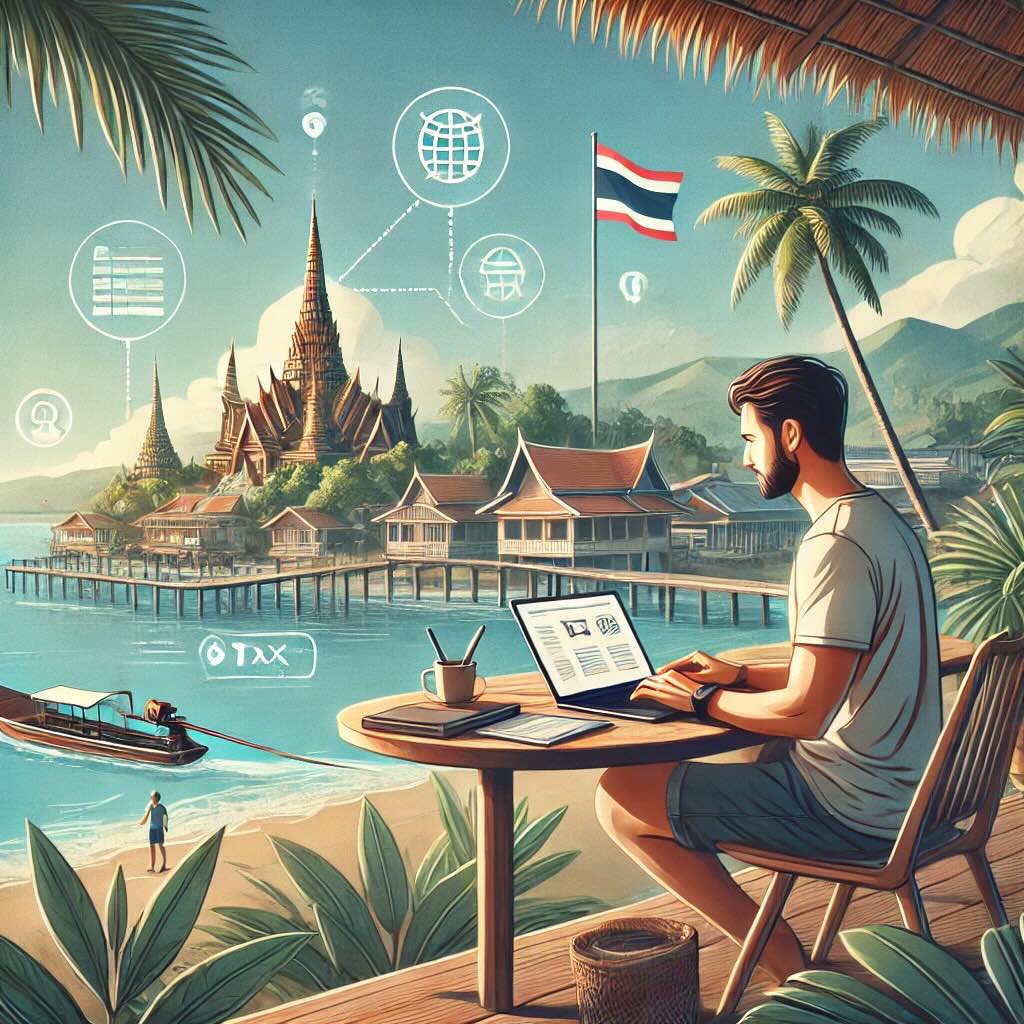 Tax residency in thailand for digital nomads