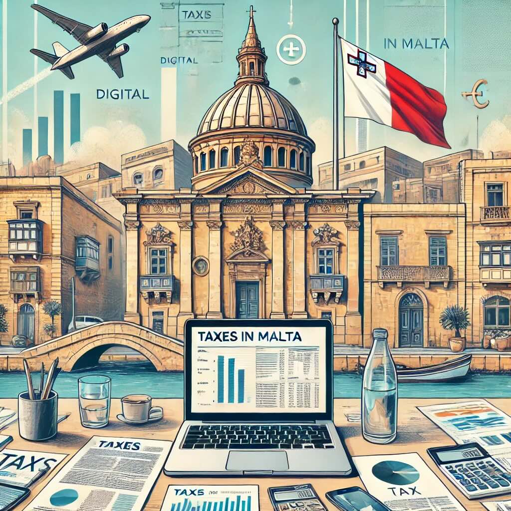 updated tax rule for digital nomads in malta