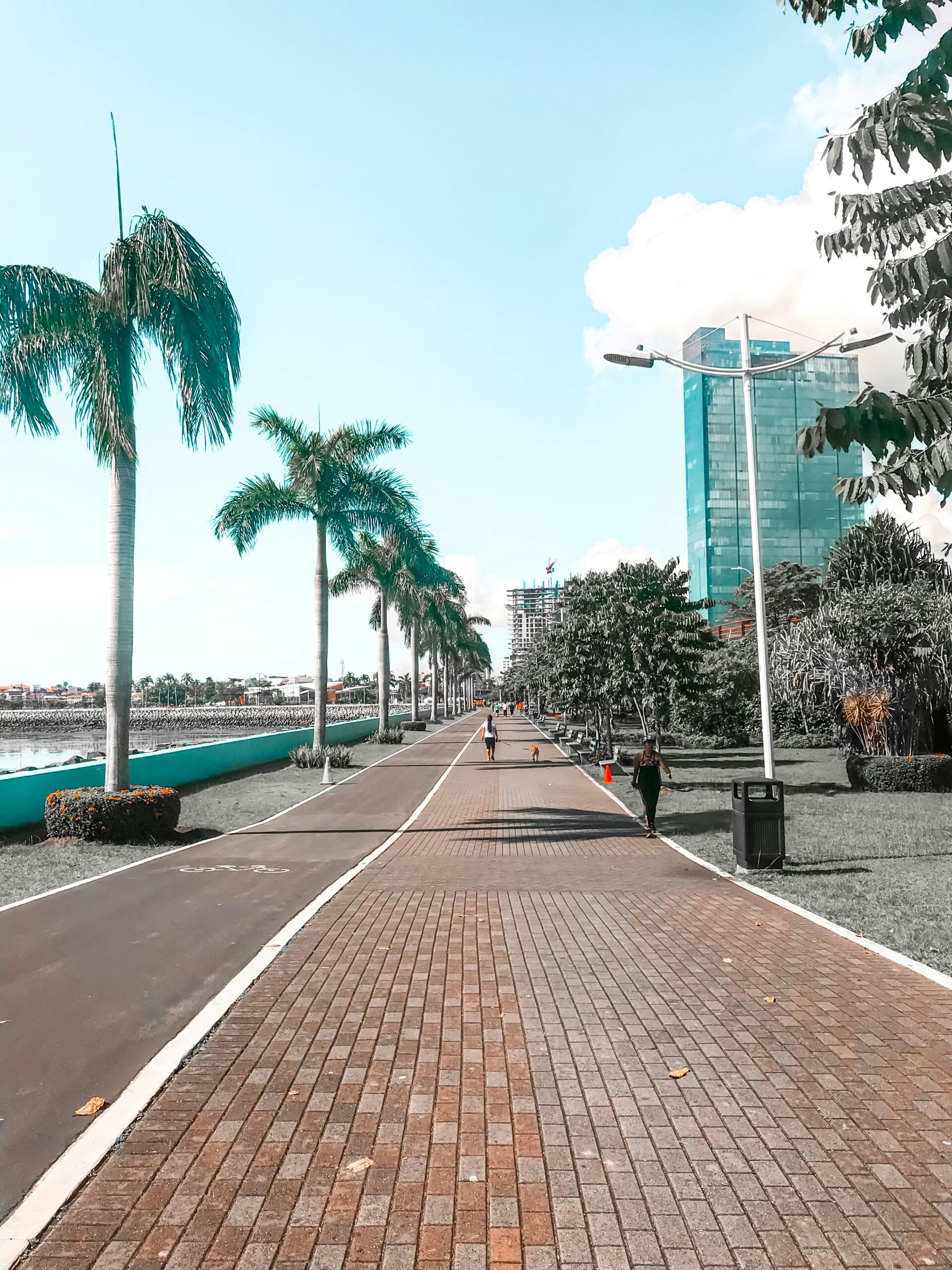 Coast walk in Panama