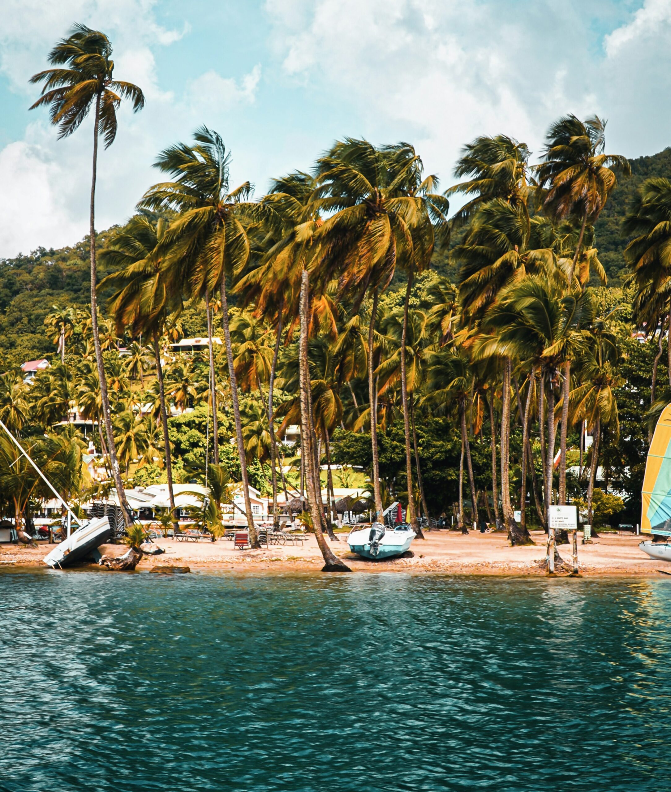 Beach in Saint Lucia