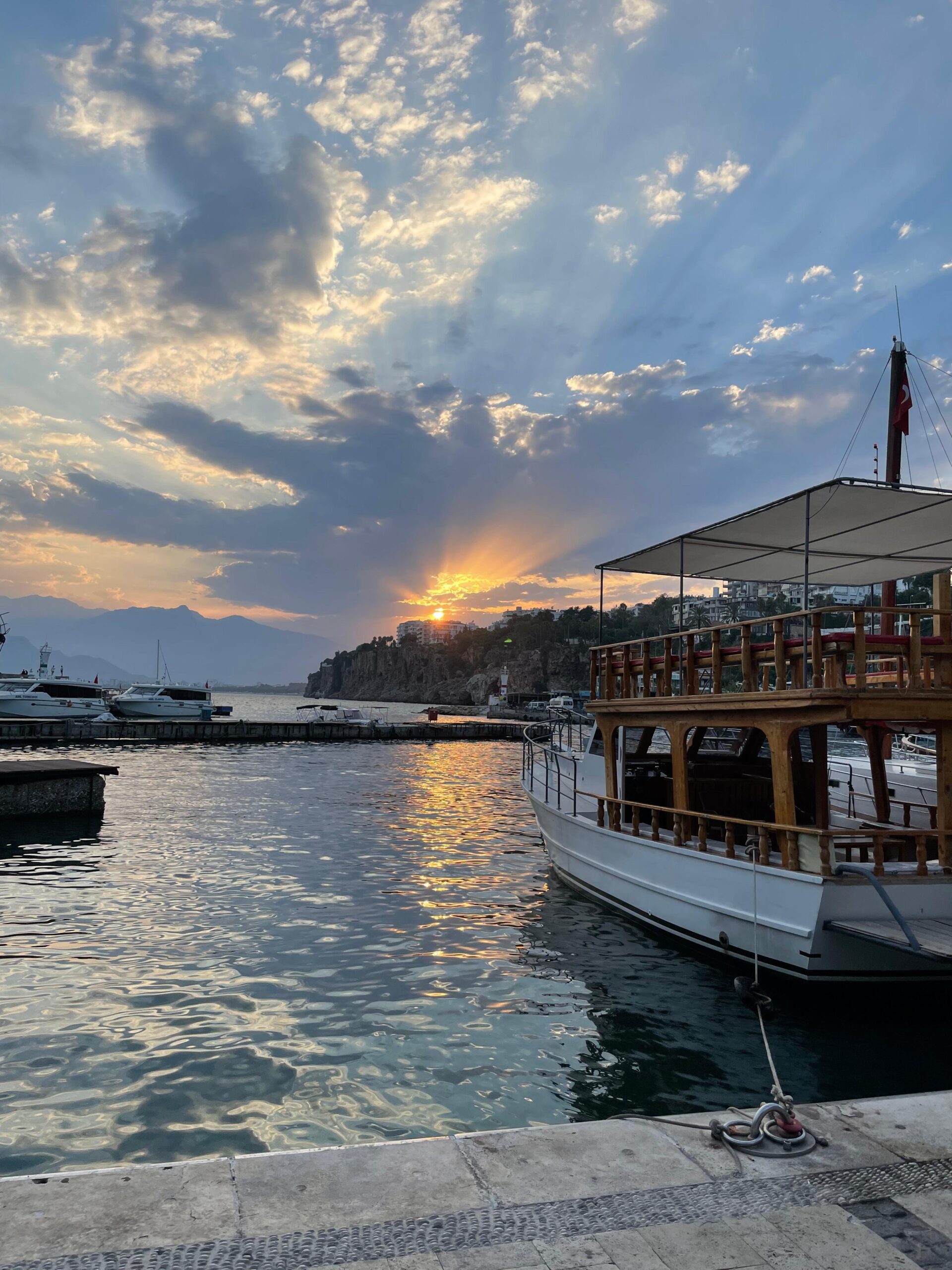 Sunset in Antalya Turkey