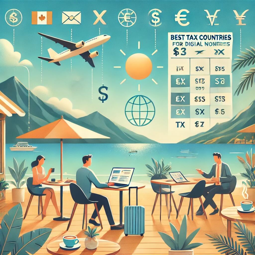 Best Tax Countries for Digital Nomads