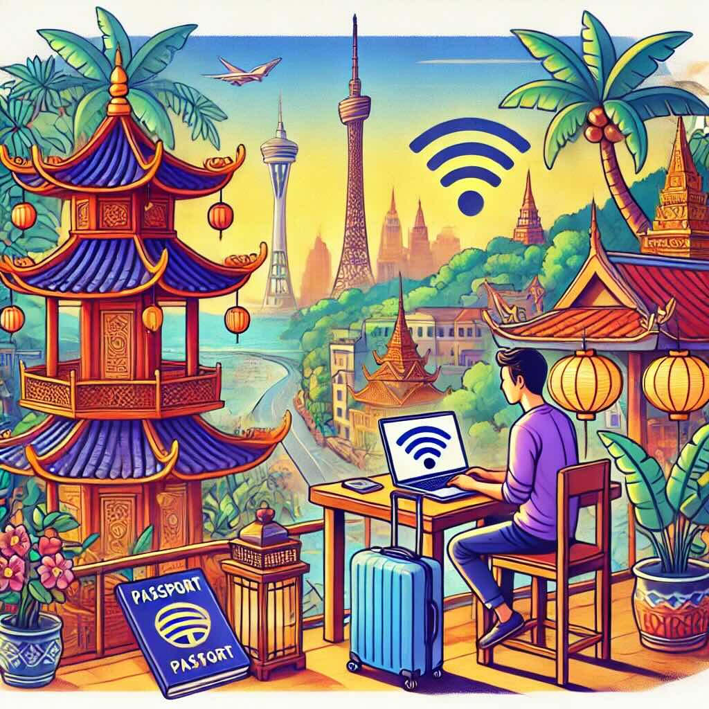 Digital Nomad Visas in Asia