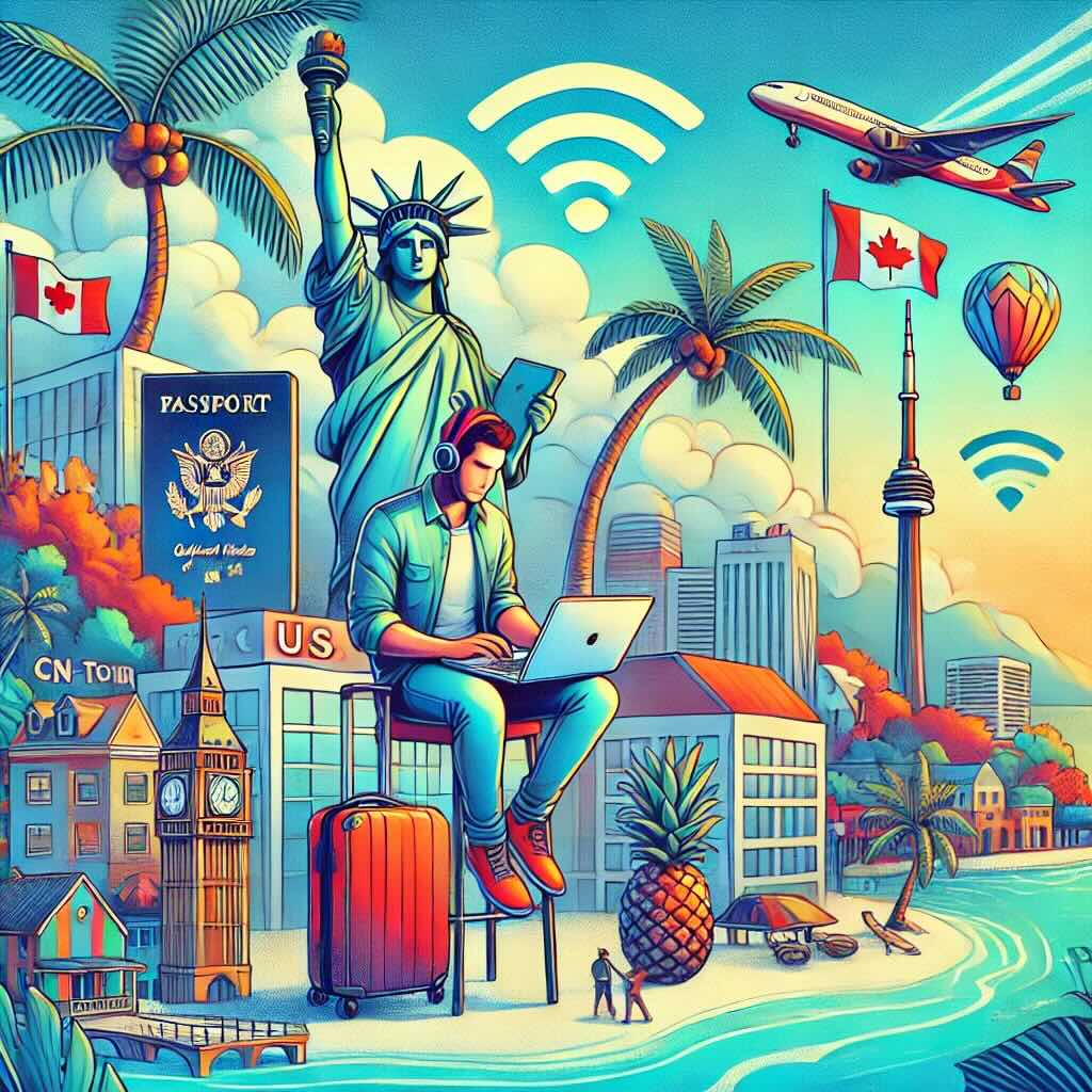 Digital Nomad Visas in North America