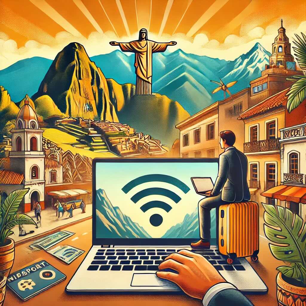 Digital Nomad Visas in South America
