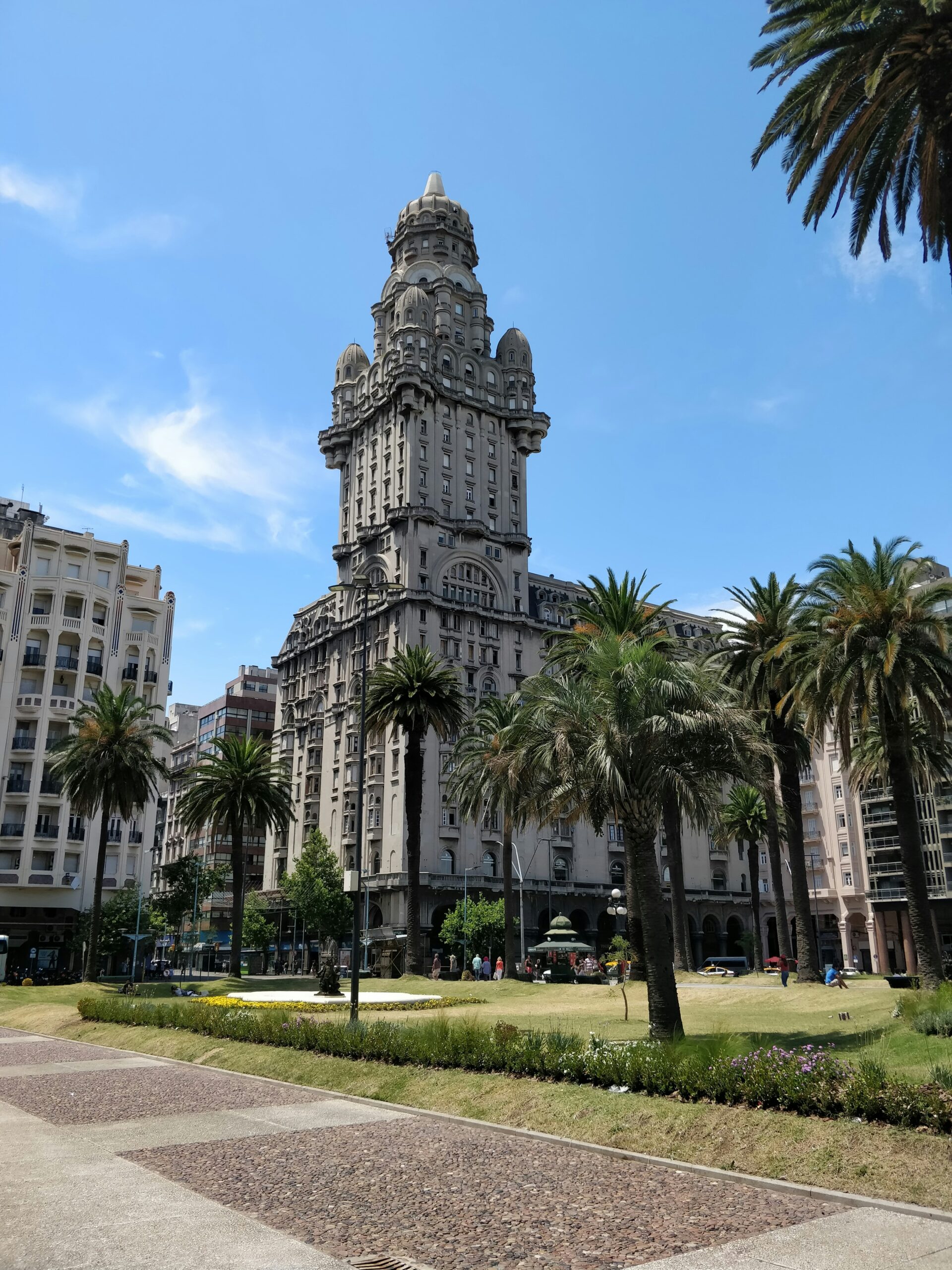 Traditional building in Montevideo Uruguay