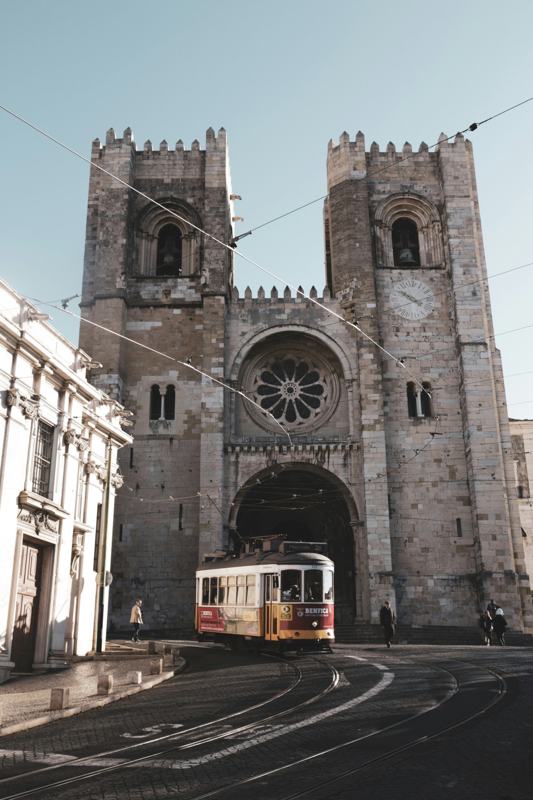 Tram in Lisbon, Portugal