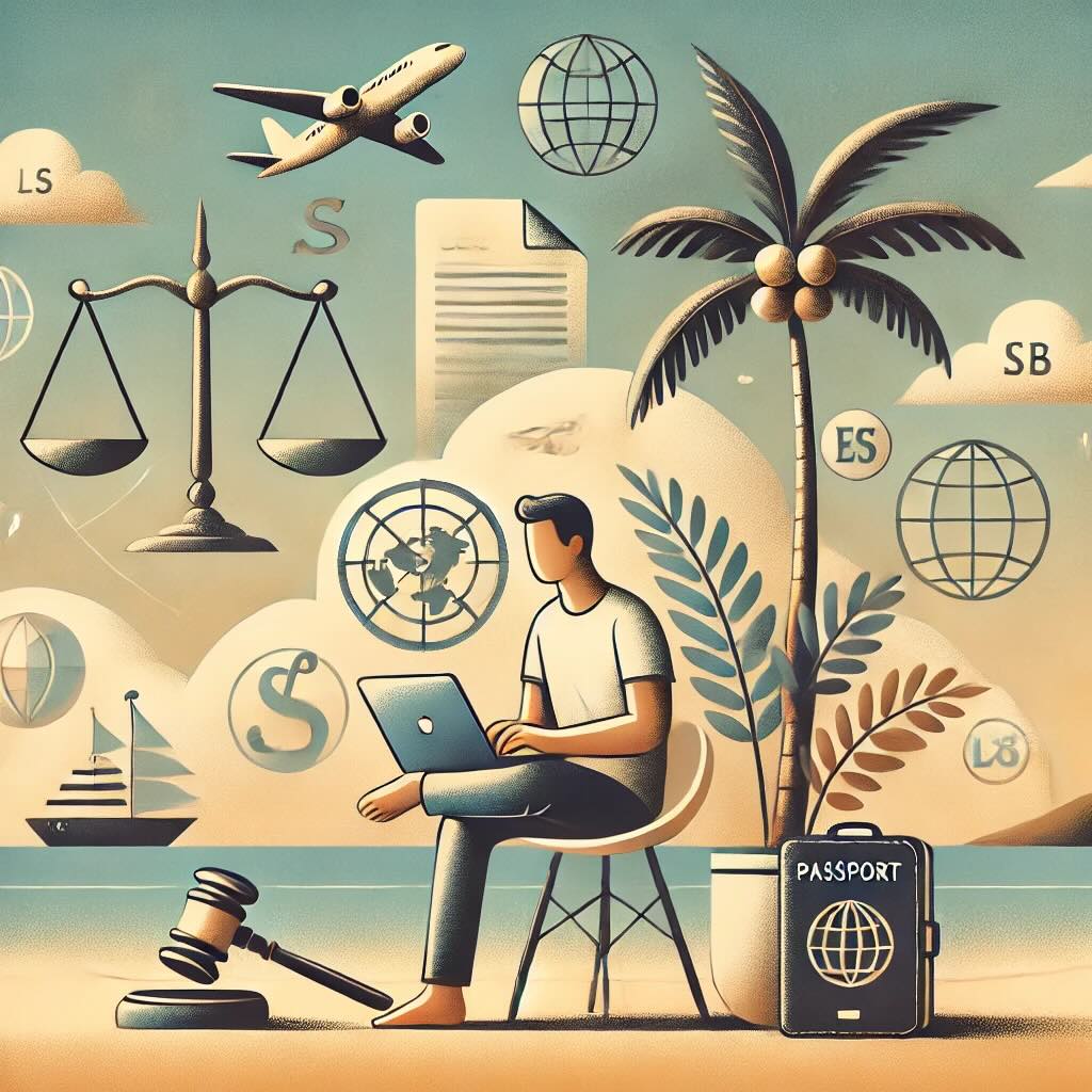 Is it legal to be a digital nomad