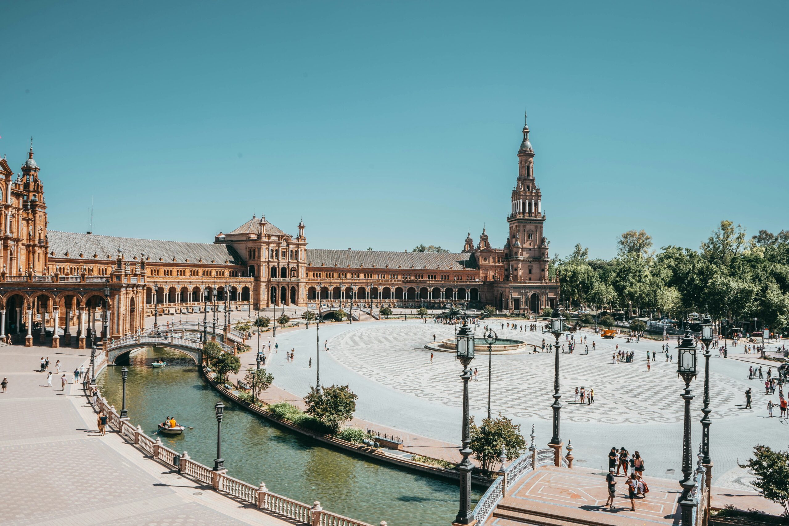 Plaza de Espana in Sevilla