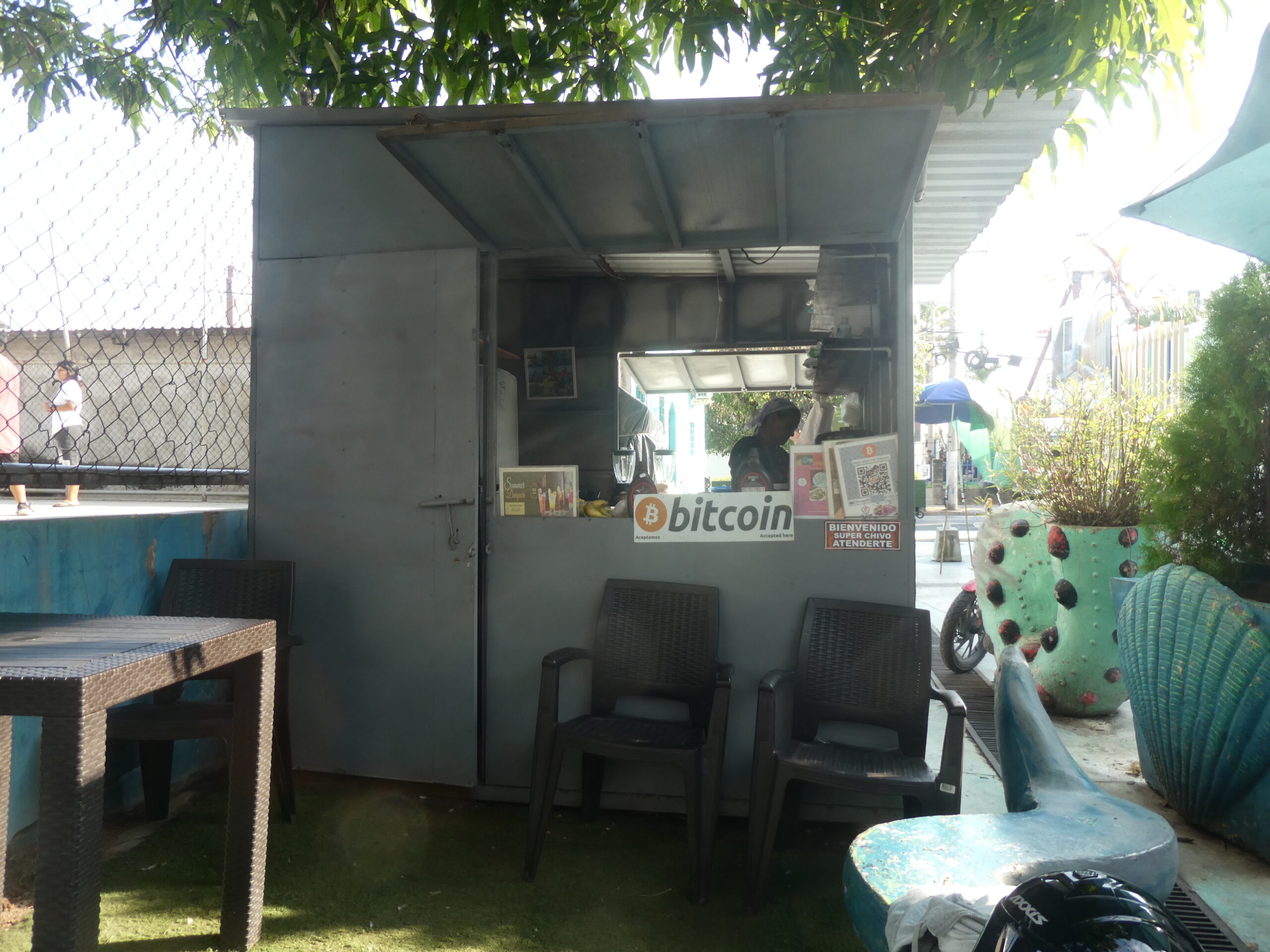 El Salvador is one of the crypto-friendly countries; even small shops accept Bitcoin