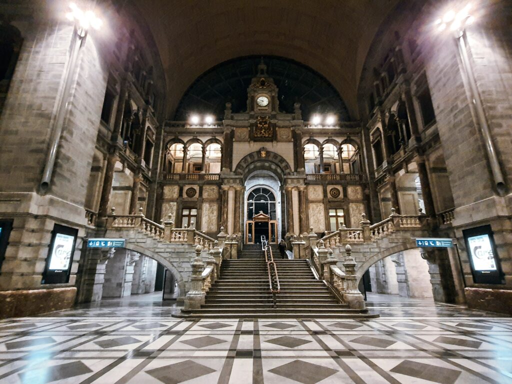 Central Station Antwerp Belgium