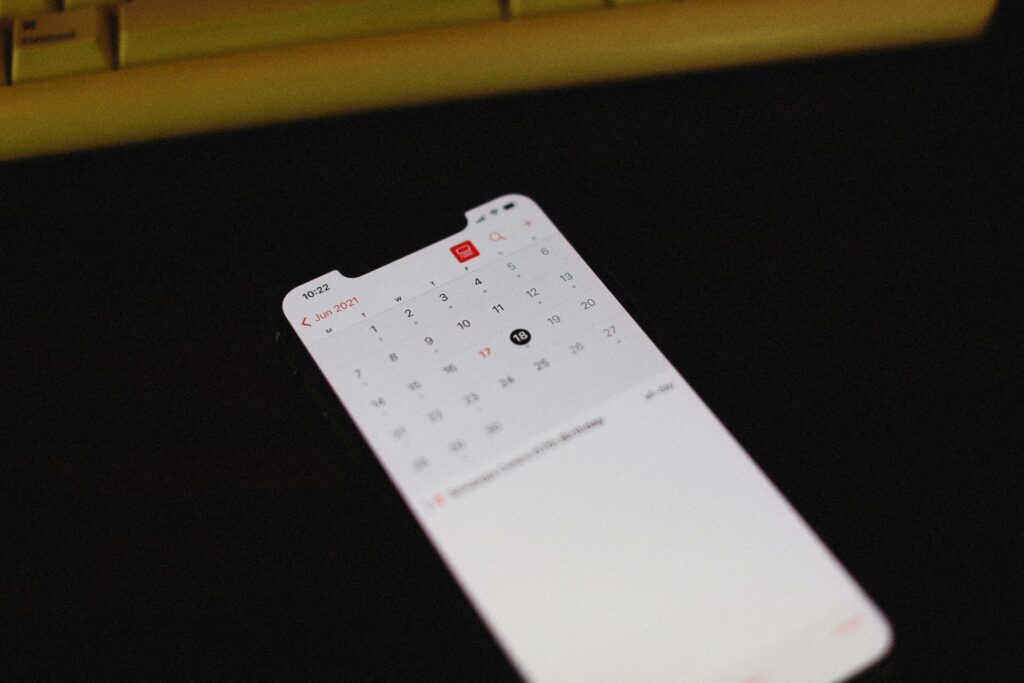 Calendar iPhone