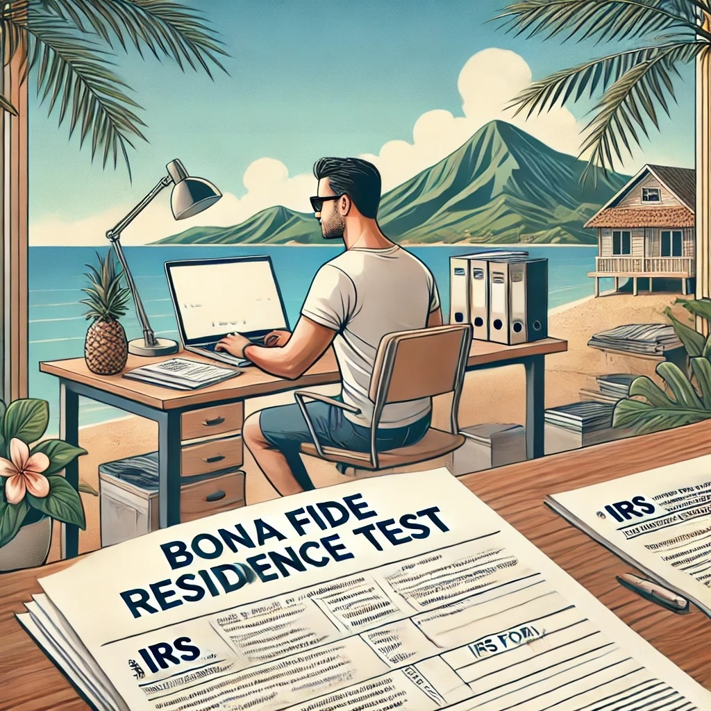 Bona Fide Residence Test