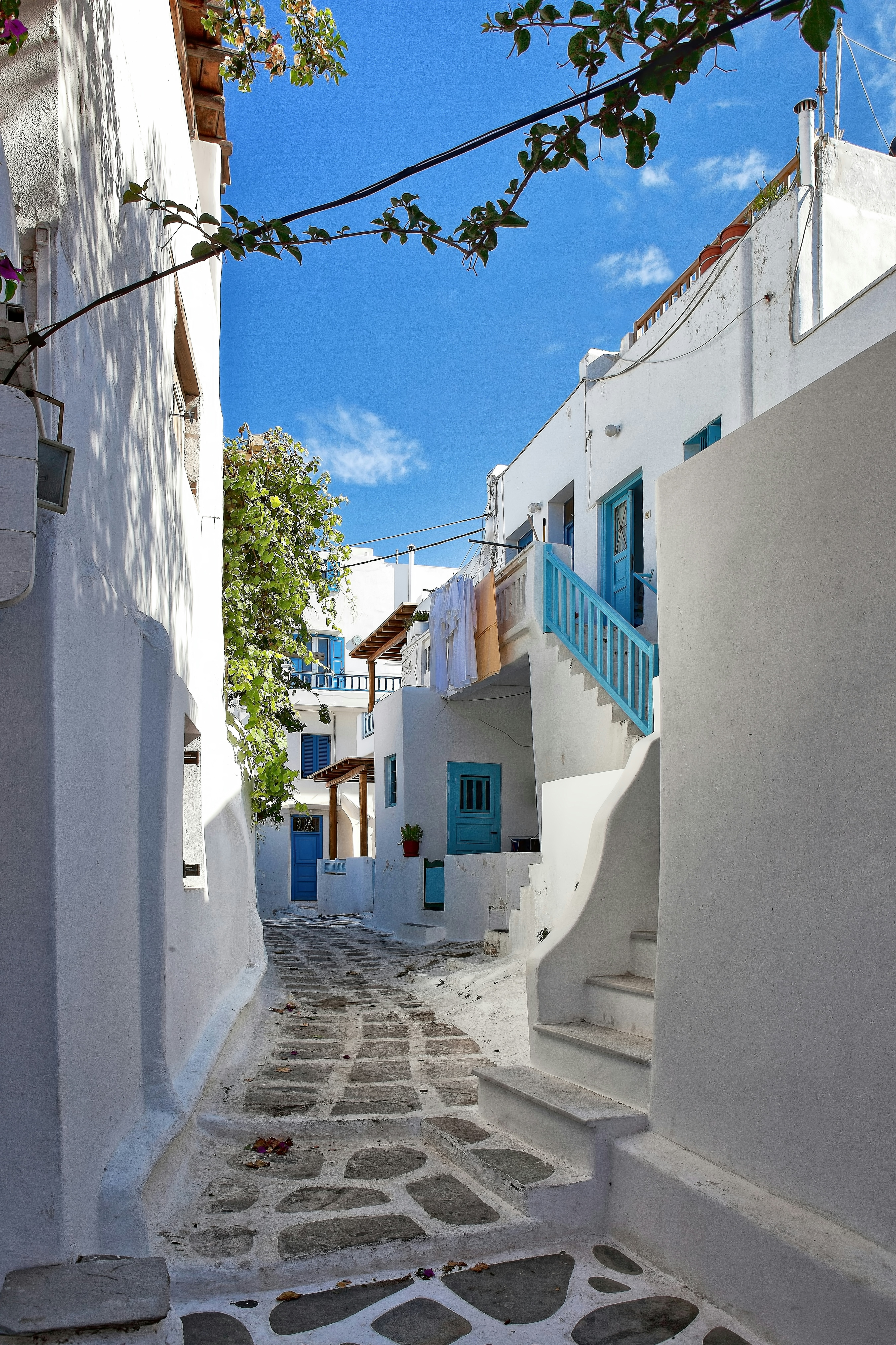 Wander through little streets with your Greece digital nomad visa