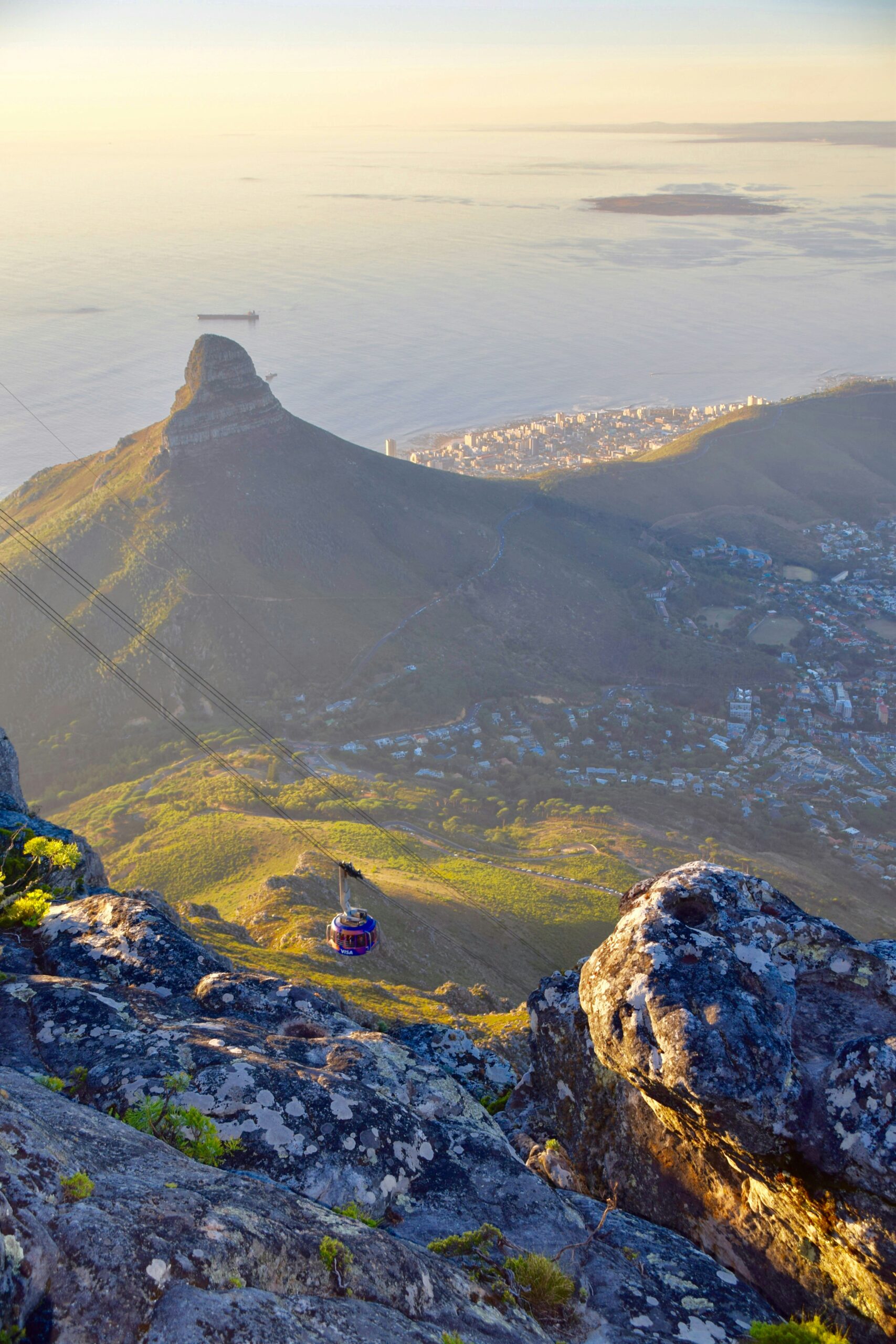 Scenery of mountains in Cape Town, South Africa