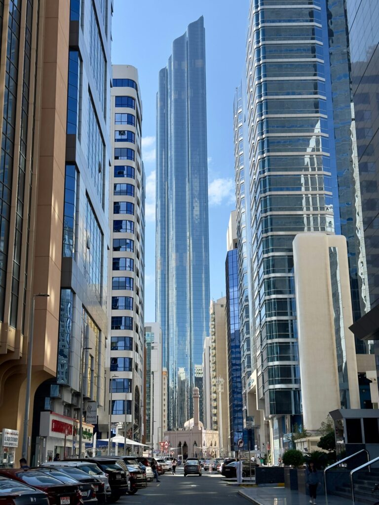 Skyscrapers in Abu Dhabi UAE