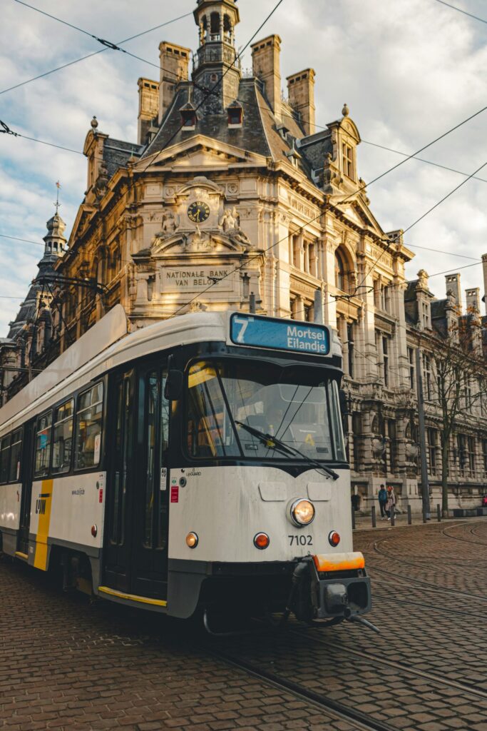 Tram Antwerp Belgium