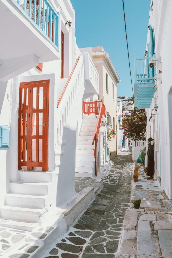 Streets in Greece